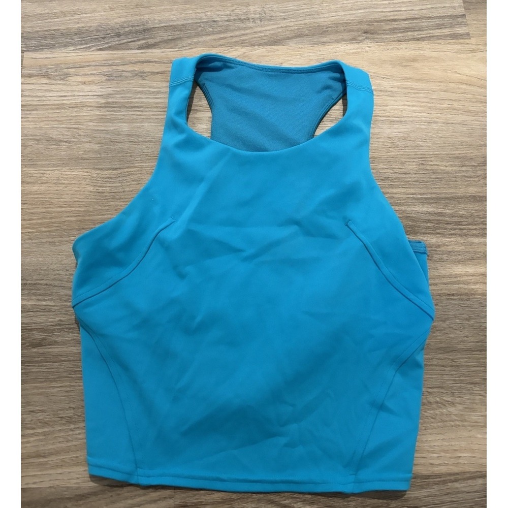 lululemon athletica turquoise blue racerback tank